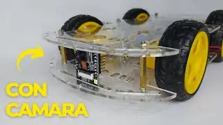 Proyecto Electrónico con Esp32 Cam Carro Robot