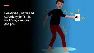 Water increases the risk of electric shock due to its conductivity. Here&rsquo;s why: