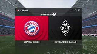 Bundesliga | Bayern München vs Borussia Mönchengladbach | Allianz Arena | EAFC 26 | PS5 UHD 60FPS