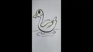 How to draw GOOSE turn words #shorts#shortsfeed#shortsvideo#goosedrawing#turnwords#like