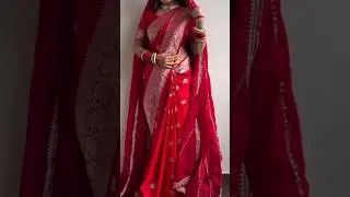 ❤️✨ Beautiful designer partywear latest fancy unique saree #designer #partywear #fancy #saree #short