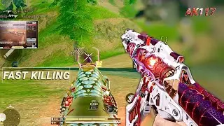 0 RECOIL in LONG RANGE + FAST KILLING | BEST AK117 GUNSMITH CODM BR | CODM BR GAMEPLAY 