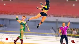 Beat em up women wrestling - Fimi Bella vs Birdy