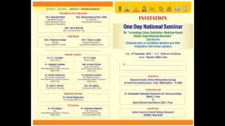BMCC | National Seminar on Innovating Urban Sanitation Machine-Based Septic Tank Cleaning Solutions