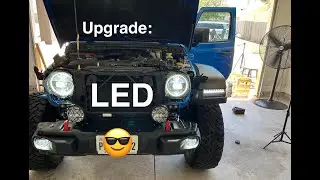 Jeep Gladiator LED Upgrade: DV8 Headlights and Morimoto XB Led Turn Signals and Side Markers