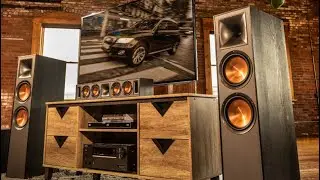 Klipsch R-620F Drum Test