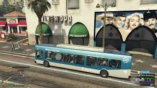 GTA 5 POV Bus Driving | First Person View | Relaxing ASMR Roleplay