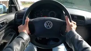Volkswagen Golf IV 1.6 top speed ( 200 km/h ) German autobahn