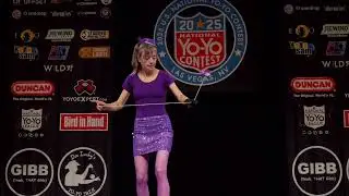 Jenifer Joy - 5th Place - Sport 1A - Ages 18 & Up - 2025 US Nationals - by Yoyo Contest Central