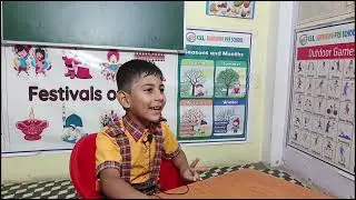 Md. Asad | UKG Class | Oral Exam | Early Learning & Communication | BGL Play School