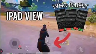 BEST iPAD VIEW for PUBG Mobile 😱 | No Root | Full Screen iPad View