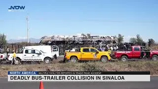 Deadly Bus-Trailer Collision in Sinaloa