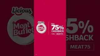 Get up to 75% Cashback* | Licious All You Can Meat Buffet