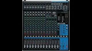 Yamaha MG16XU 16-Input 6-Bus Mixer with Effects &ndash; Ideal for Live Sound & Home Studios