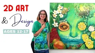 OUTSCHOOL CLASS! 2D Art & Design: The Elements of Design (Ages 12-17)