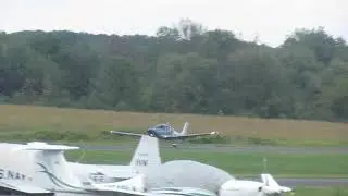 Cirrus SR22 Take-Off at Wings Field (LOM) Before An Overheat Issue
