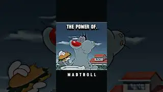The Power of Oggy..☠️ #edit #trollface