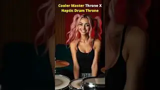 Cooler Master Throne X, A New Drum Throne Featuring Haptic Feedback