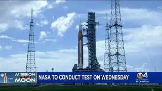 NASA To Test Artemis I Rocket For Launch Readiness On Wednesday