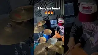 3 bar jazz improv #drums #jazz #drummers