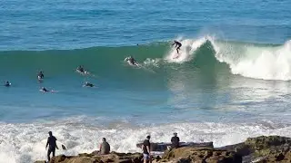 SURFING BIG AND CLEAN ANCHOR POINT, MOROCCO