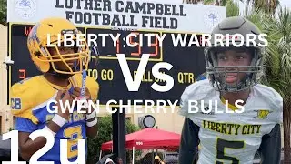 HOOD RIVALRY IS BACK 🎥12U ACTION 🔥 LIBERTY CITY WARRIORS VS GWEN CHERRY BULLS