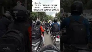 Bangalore and its love for traffic 🥲🥲 #corporate #bangalore #traffic #comedy
