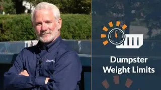 How Much Weight Can I Put in a Dumpster?
