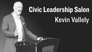 Kevin Vallely Speaks At  The  Civic Leadership Salon
