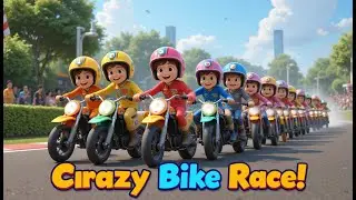Crazy Bike Race: Epic Kids' Adventure on Two Wheels