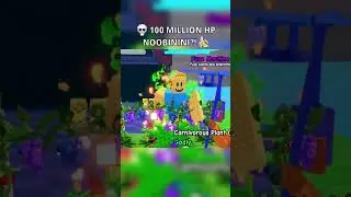 100M HP?? 💀 The Noobinini Appeared in Roblox Plant vs Brainrot 😱🍌