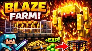 🔥 **Ultimate Minecraft Blaze Farm Tutorial | Easy XP & Blaze Rods!**🔥