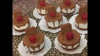 طريقة رائعة لعمل ميني تشيز كيك اللوتس خفيف وحلو ننصح بتجربته😋
