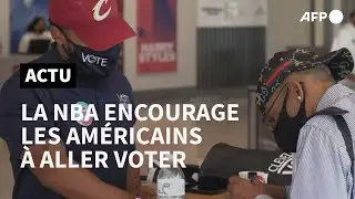 LeBron James et la NBA encouragent les Am&eacute;ricains &agrave; aller voter | AFP