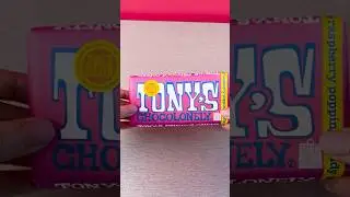 ASMR Tony&rsquo;s Chocolonely #shorts #short #candy #chocolate #asmr #unboxing #candyfunhouse