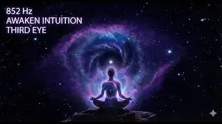 852 Hz Awakening Intuition | Open Third Eye Chakra | Return to Spiritual Order