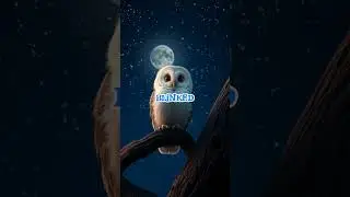 When Stars Tell Stories: Owl Orin&rsquo;s Magical Nighttime Tale 🌟📖 #astrology #universe #shorts