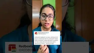 Government of India restricts import of gold! (backstory) #India #GoldNews #indonesia #Shorts #News