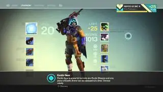 Destiny - My first piece of Exotic Armor (Mask of the Third Man)
