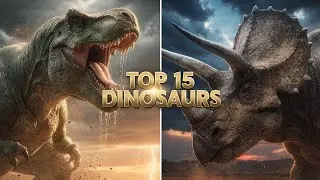 Top 15 Dinosaurs of the World: From Terrifying Predators to Gentle Giants! @MemorableEpisodes
