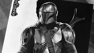 Drawing The Mandalorian (and Grogu!) by Lee Bourke
