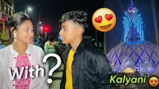 Kalyani ITI More With ? Durga Pujo Kalyani 2023😍 Travellar Avi