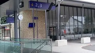 #regio#fehring#S Bahn nach St. Gotthard f&auml;hrt ein, S Bahn nach Graz f&auml;hrt ab, Bahnhof Fehring