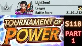 (Dragon Ball Legends) TOP SEASON 118 QUICK GUIDE PART 1