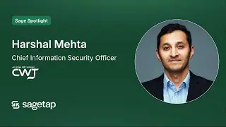 Harshal Mehta, VP & CISO at CWT | Sage Spotlight