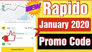 Rapido Promo Code and Working Coupons on 13th January 2020