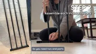 CUQOO - Heavy Duty Metal Space-saving Extendable Shoe Rack Setup Guide