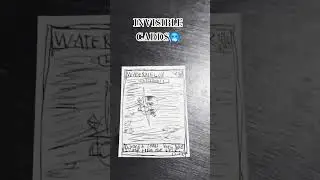 INVISIBLE CARDS🥶 anyways new coloring video for all of this cards so please like and subscribe🍎🔥