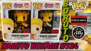 БОРУТО ФАНКО ПОП | NARUTO HOKAGE #724 CHASE GLOW IN THE DARK TRIPLE AAA ANIME #funko #naruto #uchiha