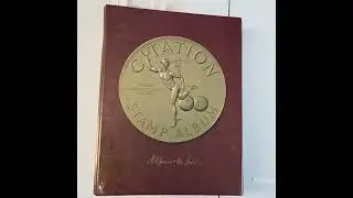 4 Volume Citation World Stamp Albums - lot 89 in Granny's Auction Oct 5 Auction